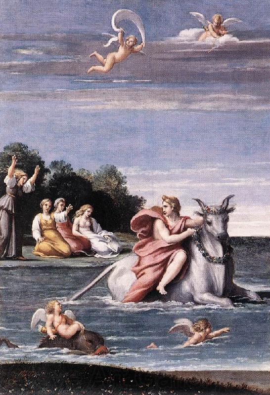 CARRACCI, Antonio The Rape of Europa dfg Germany oil painting art